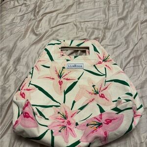 Lilibridge Floral Canvas Tote Bag